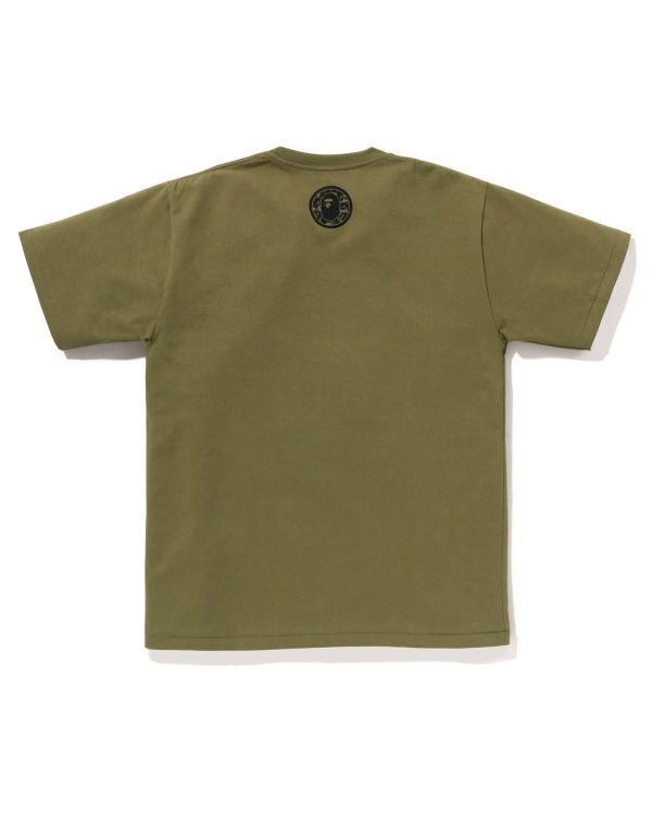 Camiseta Bape General Kabuto Hombre Verdes | 761894-JVD