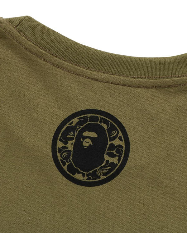 Camiseta Bape General Kabuto Hombre Verdes | 761894-JVD