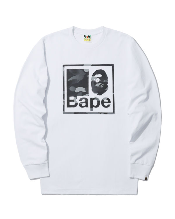 Camiseta Bape Gradation Camo Hombre Blancos | 931042-BQL