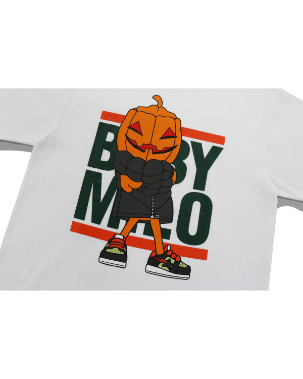 Camiseta Bape Halloween Milo Hombre Blancos | 237861-PBJ