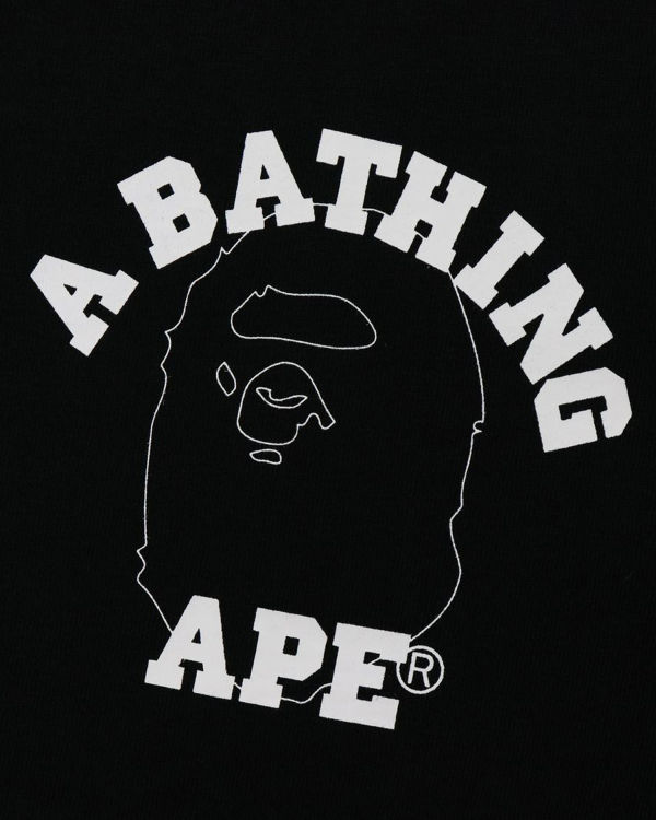 Camiseta Bape Line 1st Camo Face Hombre Negros | 740961-AZN