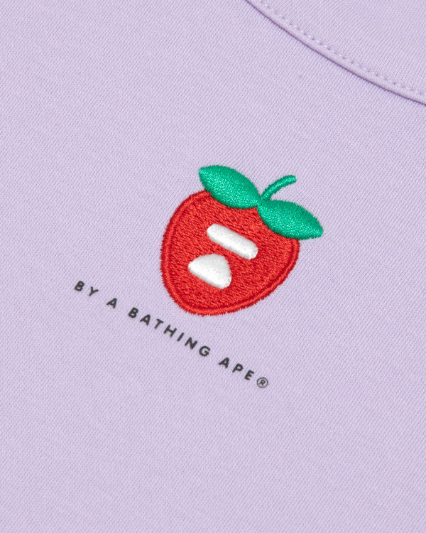 Camiseta Bape Logo berry Mujer Morados | 470813-EPG