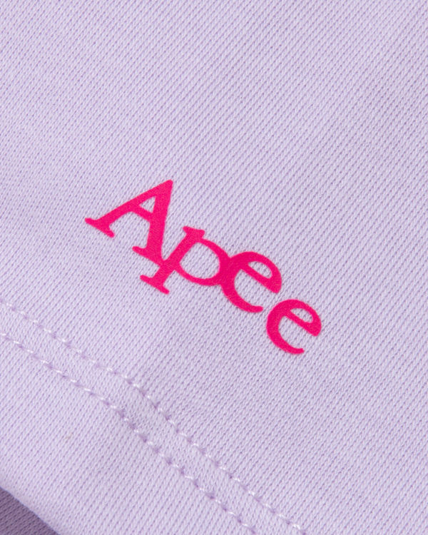 Camiseta Bape Logo berry Mujer Morados | 470813-EPG