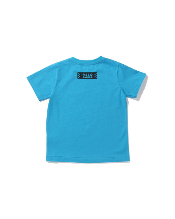 Camiseta Bape Milo Carreras #3 Niños Azules | 857430-IMZ