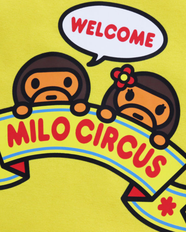 Camiseta Bape Milo Circus L/S Niños Amarillos | 809654-BXO