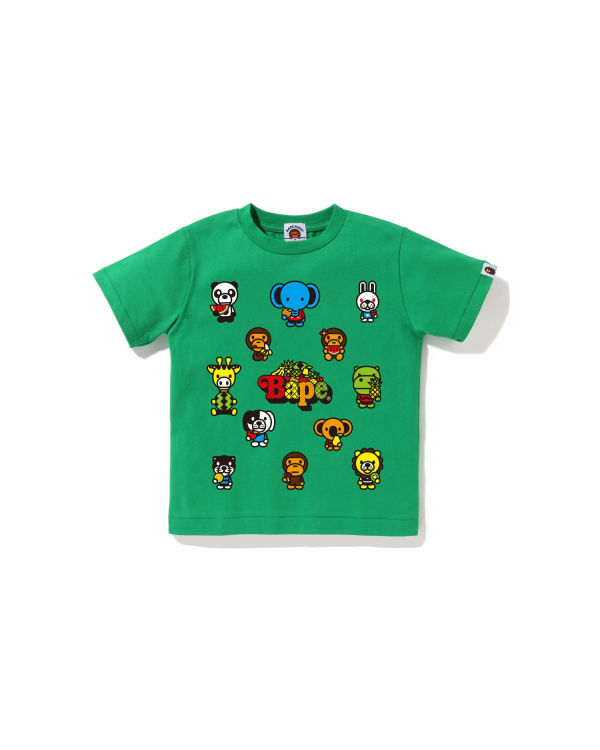 Camiseta Bape Milo Mixed Fruit #1 Niños Turquesa | 524609-CGO