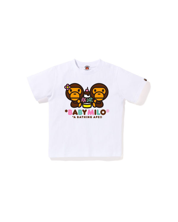 Camiseta Bape Milo Mixed Fruit Milo & Lisa Niños Blancos | 168243-LPY