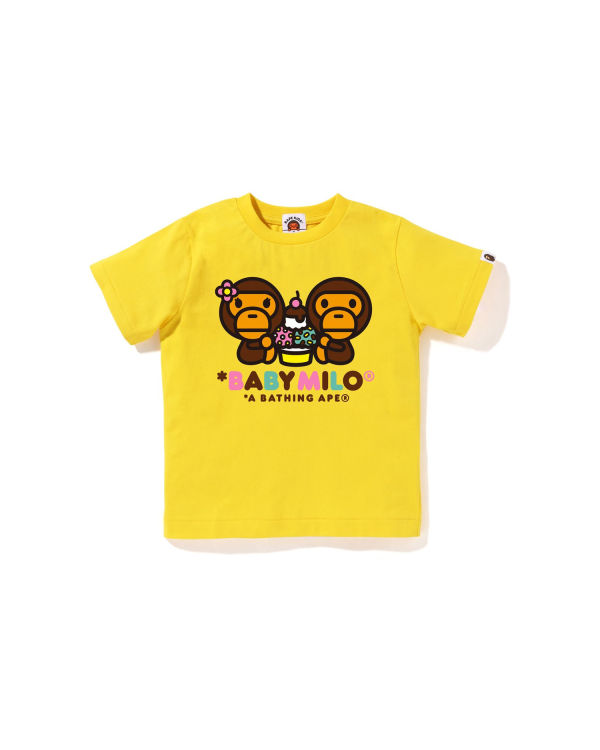 Camiseta Bape Milo Mixed Fruit Milo & Lisa Niños Amarillos | 952470-ZHY