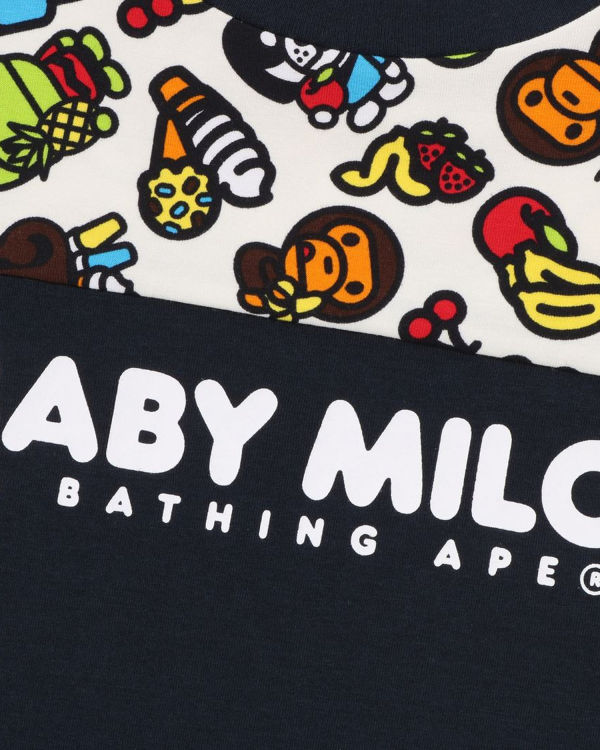 Camiseta Bape Milo Mixed Fruit Niños Azul Marino Azules | 857249-DCK