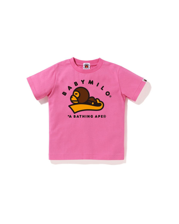 Camiseta Bape Milo Sleep Niños Rosas | 712596-BAK