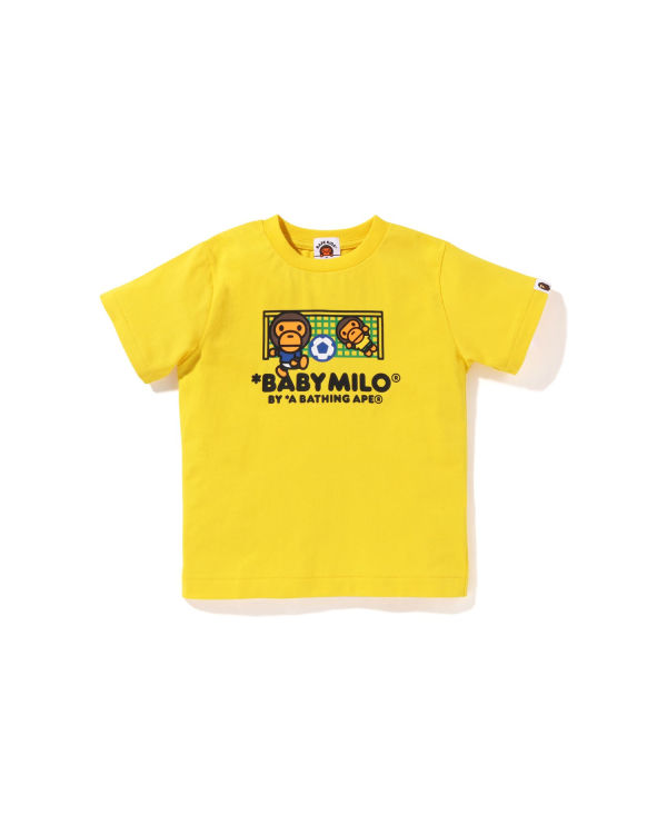 Camiseta Bape Milo Soccer Niños Amarillos | 291683-XHR