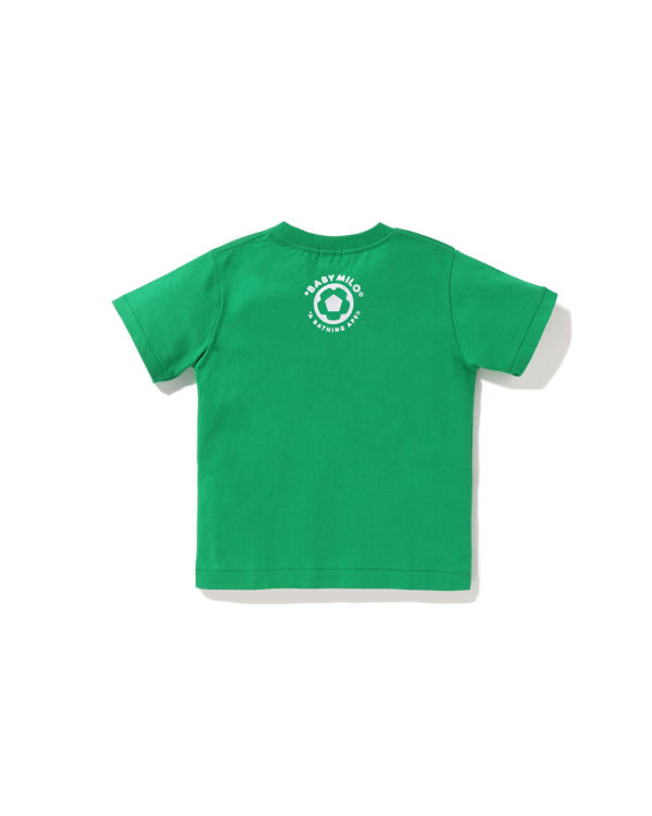 Camiseta Bape Milo Soccer Niños Turquesa | 174239-YLH