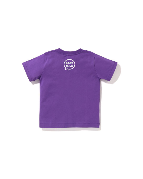 Camiseta Bape Milo Speech Balloon #1 Niños Morados | 842639-XIZ