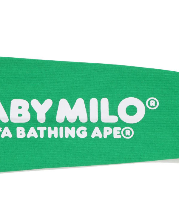 Camiseta Bape Milo Speech Balloon L/S #3 Niños Verde Menta | 247819-RQK