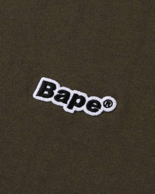 Camiseta Bape One Point Relaxed Fit Hombre Verdes | 786190-ESC