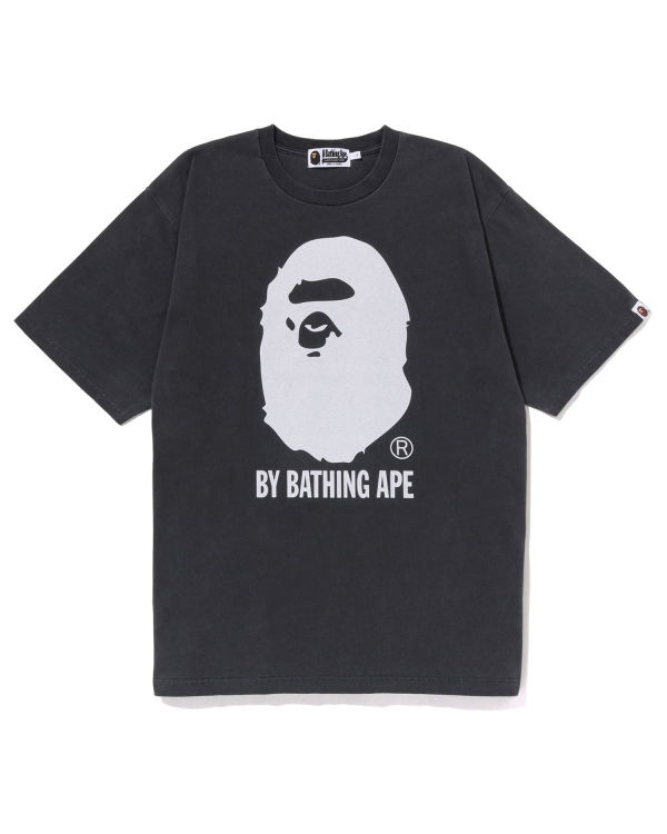 Camiseta Bape Overdyed By Bathing Ape Relaxed Hombre Negros | 092451-FUP