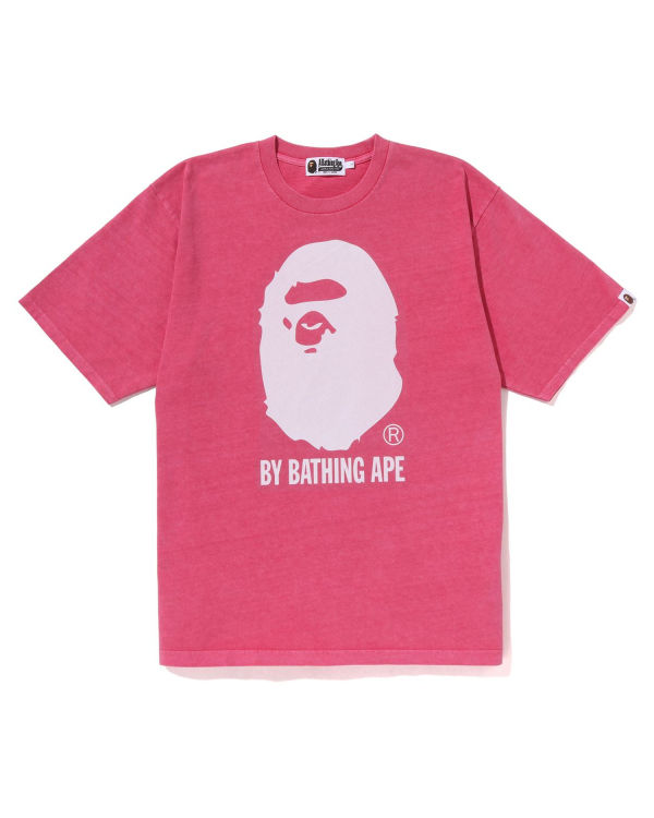 Camiseta Bape Overdyed By Bathing Ape Relaxed Hombre Rosas | 243165-KLZ