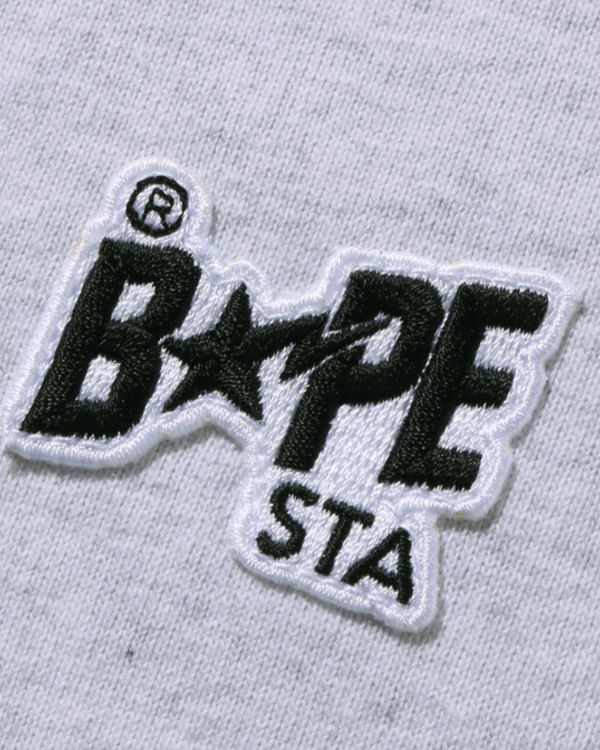 Camiseta Bape STA Logo One Point Mujer Grises | 516897-HRA