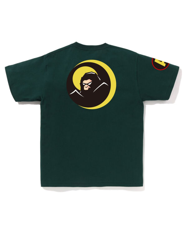 Camiseta Bape Shadow Hombre Verdes Oscuro | 486159-CUQ