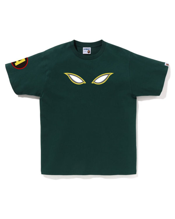 Camiseta Bape Shadow Hombre Verdes Oscuro | 486159-CUQ