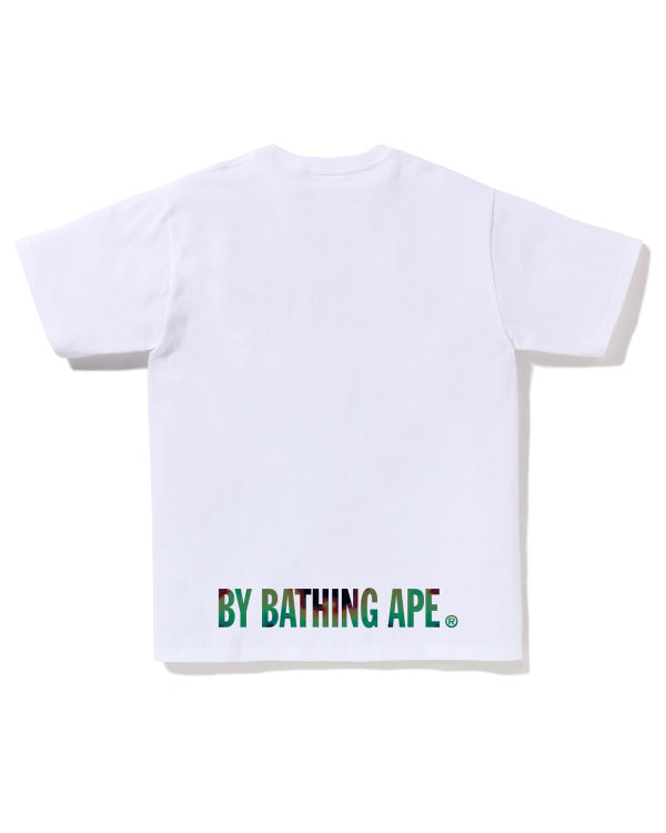 Camiseta Bape Thermography Ape Face Hombre Blancos | 490287-ZVG