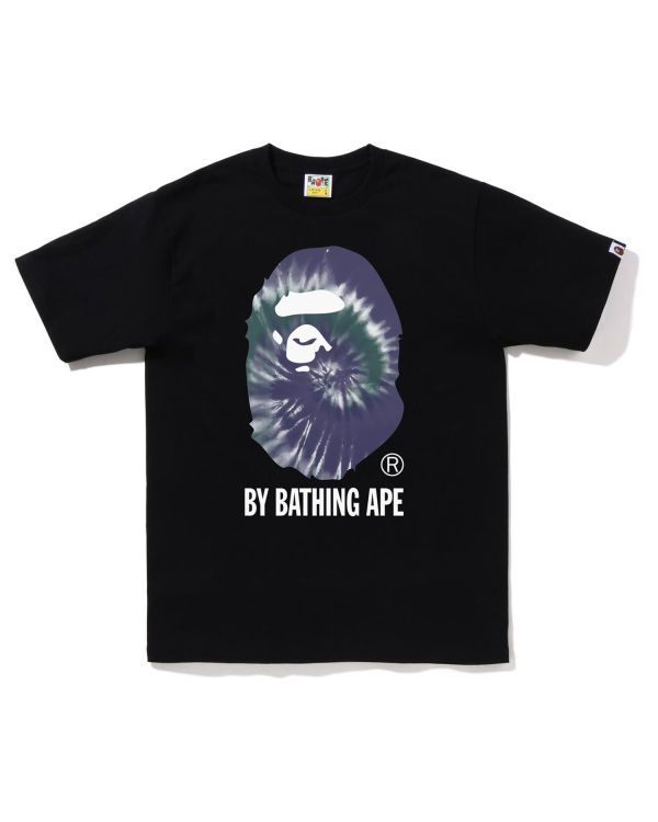 Camiseta Bape Tie-Dye By Bathing Ape Hombre Negros | 842765-SAV