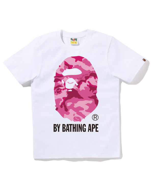 Camiseta Bape Woodland Camo By Bathing Ape Mujer Blancos | 269473-WAT