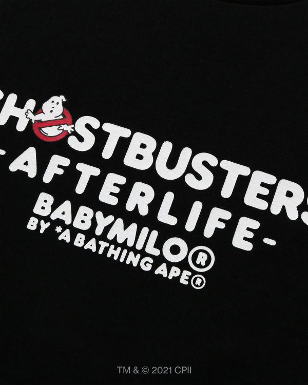 Camiseta Bape X Ghostbusters Milo Hombre Negros | 018496-RDZ