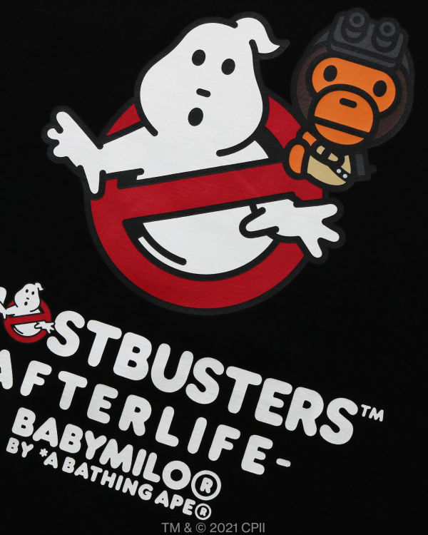 Camiseta Bape X Ghostbusters Milo Hombre Negros | 018496-RDZ