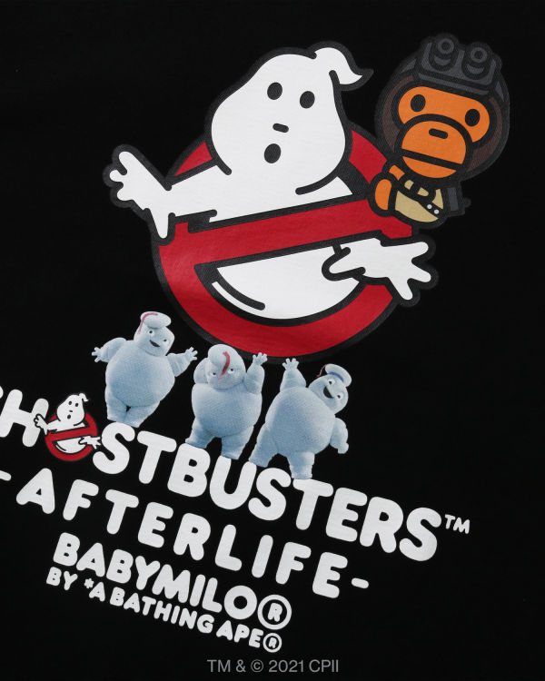 Camiseta Bape X Ghostbusters Milo Hombre Negros | 230416-GDA