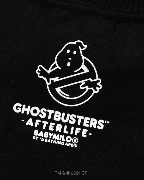 Camiseta Bape X Ghostbusters Milo Long Sleeve Hombre Negros | 093876-HCY