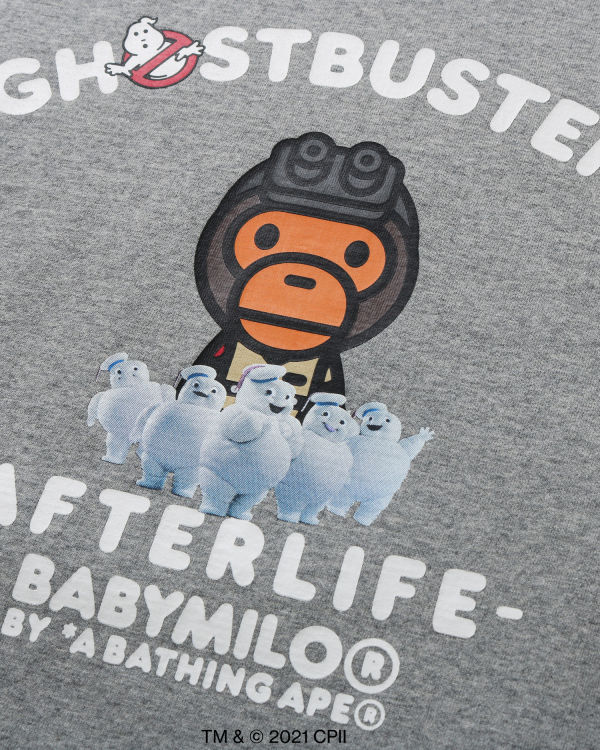 Camiseta Bape X Ghostbusters Milo Long Sleeve Hombre Grises | 528471-NBX