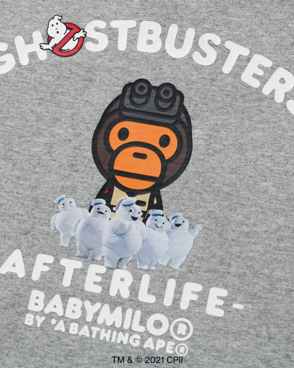 Camiseta Bape X Ghostbusters Milo Long Sleeve Niños Grises | 912360-NMJ