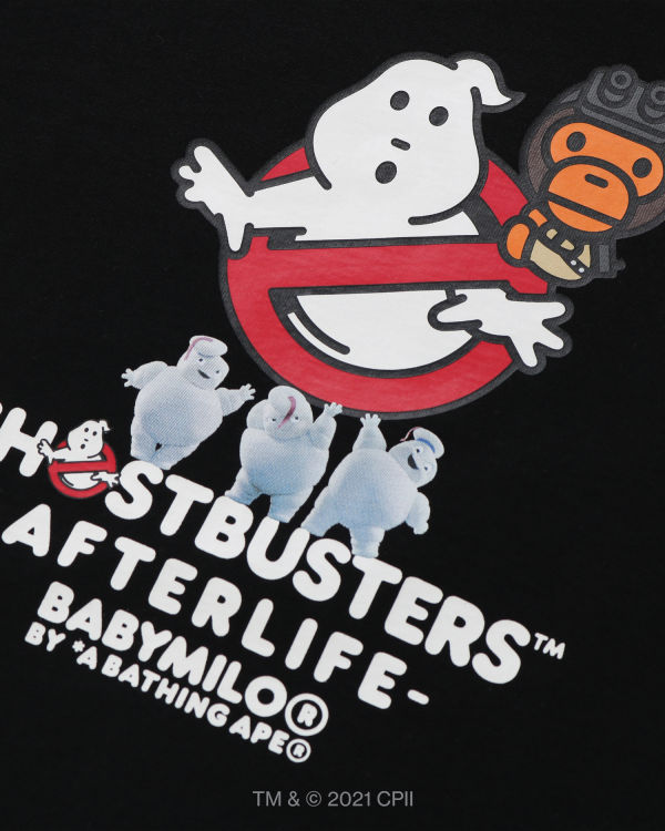 Camiseta Bape X Ghostbusters Milo Niños Negros | 486720-HPW