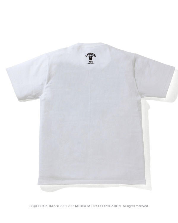 Camiseta Bape X Medicom Toy Camo BE@R Busy Works Hombre Blancos | 728410-XFH