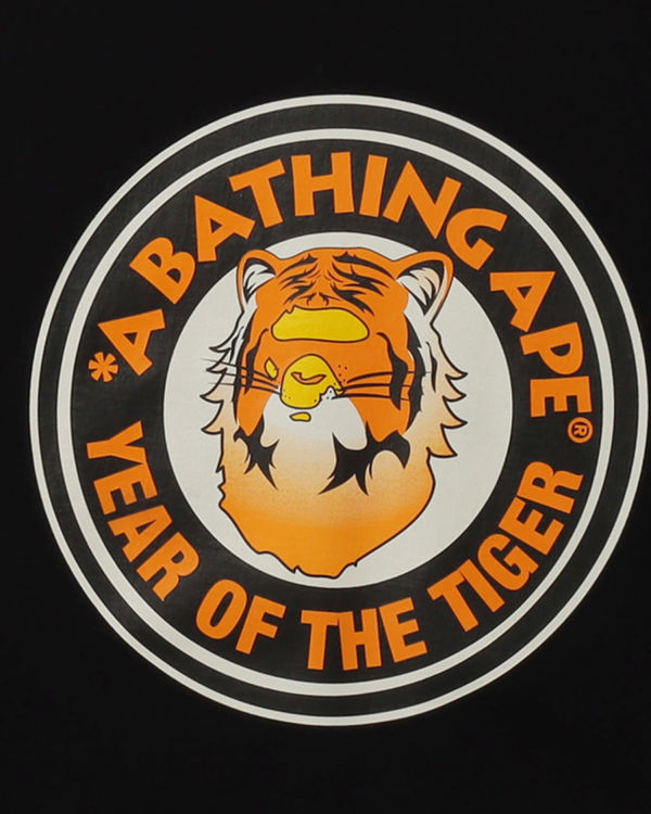 Camiseta Bape Year Of The Tiger Hombre Negros | 516284-NMZ