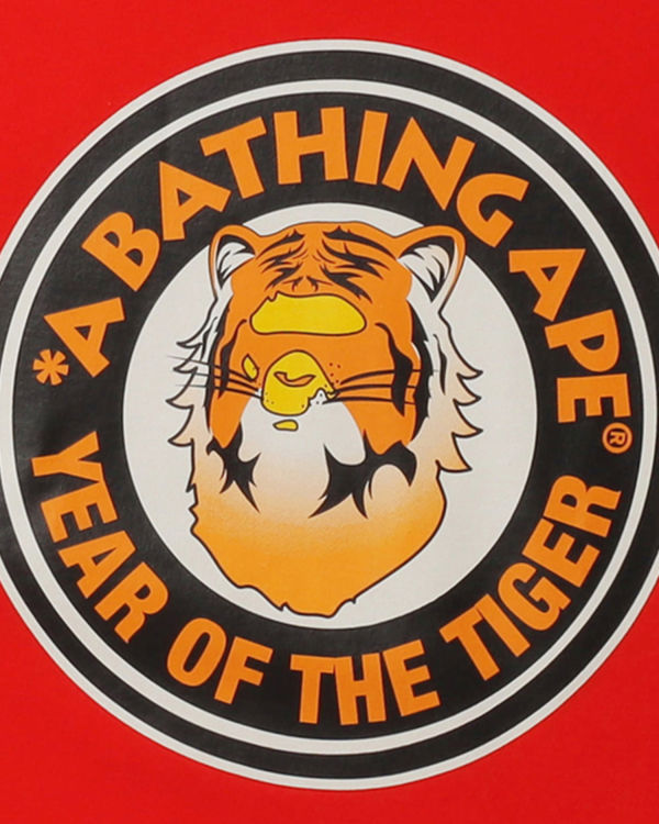 Camiseta Bape Year Of The Tiger Hombre Rojos Claro | 243786-OTW