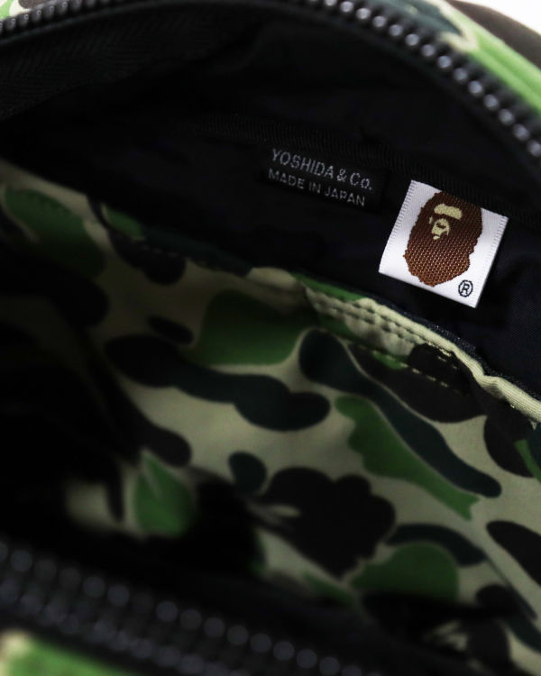 Cangurera Bape Porter ABC Camo Hombre Verdes | 671240-OJZ