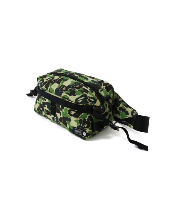 Cangurera Bape Porter ABC Camo Hombre Verdes | 671240-OJZ