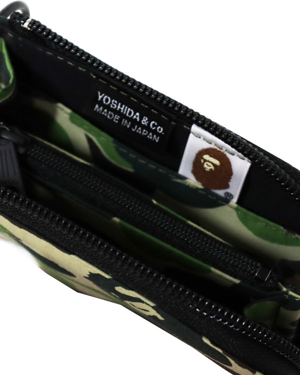 Carteras Bape Porter ABC Camo Mini Hombre Verdes | 578643-AIH