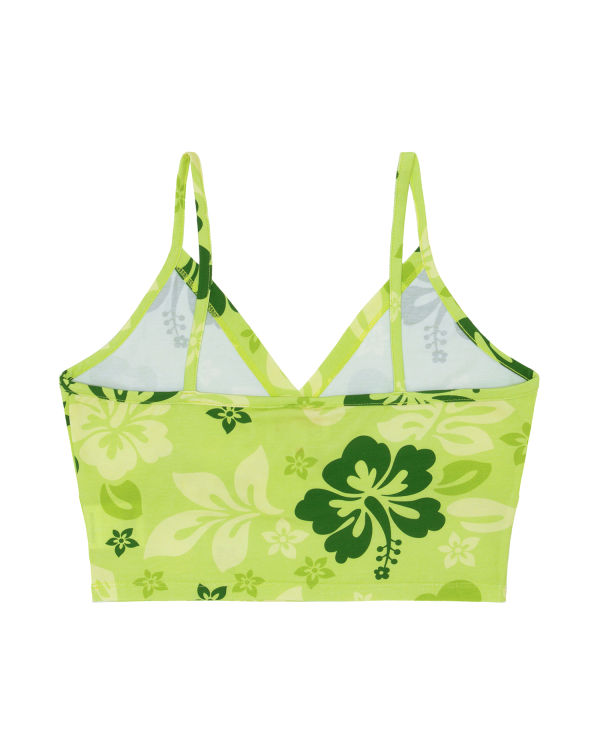 Chalecos Bape Floral print Mujer Verdes Claro | 951628-FIL