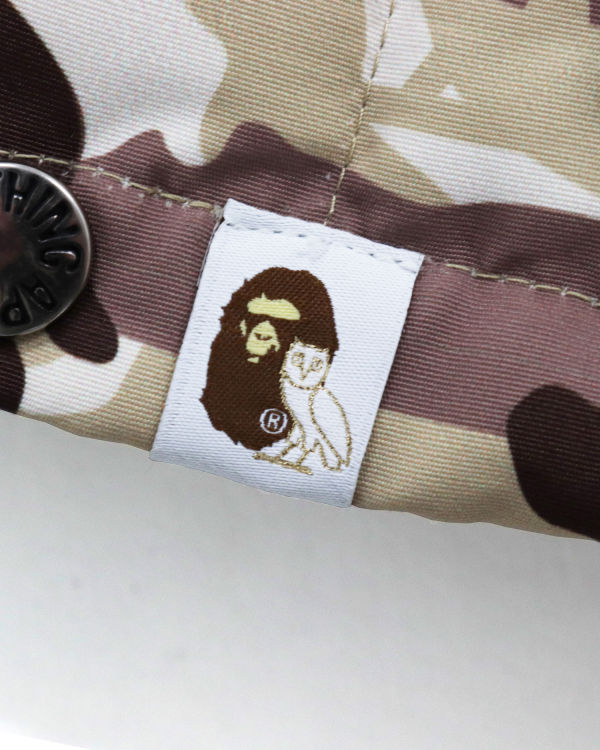 Chalecos Bape X OVO Woodland Camo Hombre Beige | 651734-SHX