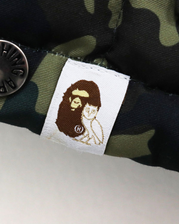 Chalecos Bape X OVO Woodland Camo Hombre Verdes | 759034-SBD