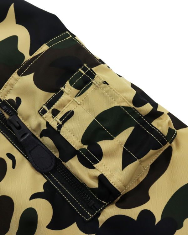 Chaquetas Bape 1st Camo Nylon Twill MA-1 Hombre Amarillos | 618320-JNE