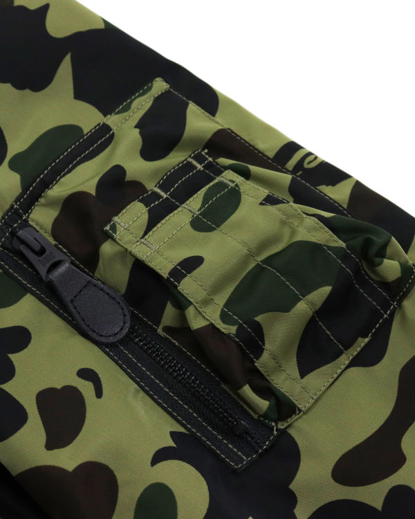 Chaquetas Bape 1st Camo Nylon Twill MA-1 Hombre Verdes | 905381-FLI