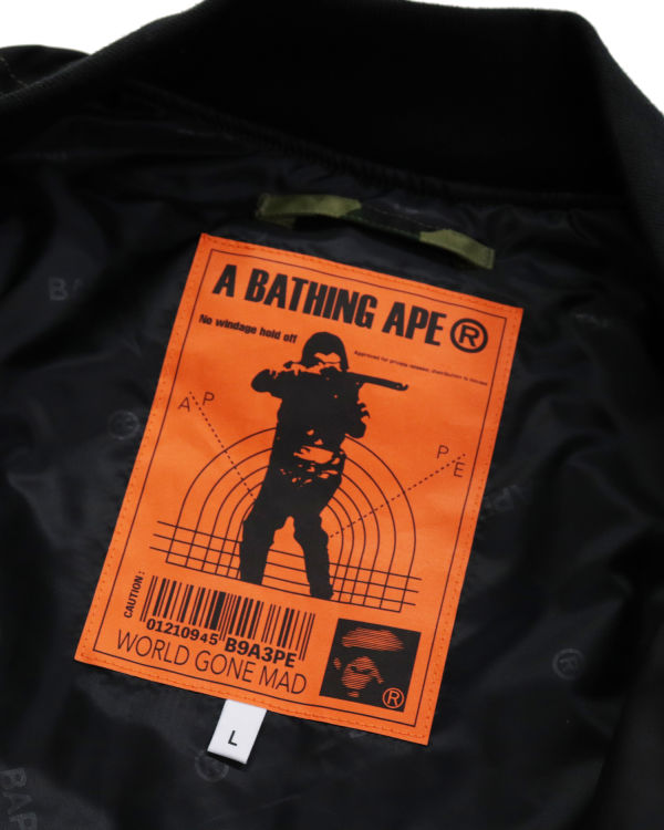 Chaquetas Bape 1st Camo Nylon Twill MA-1 Hombre Verdes | 905381-FLI