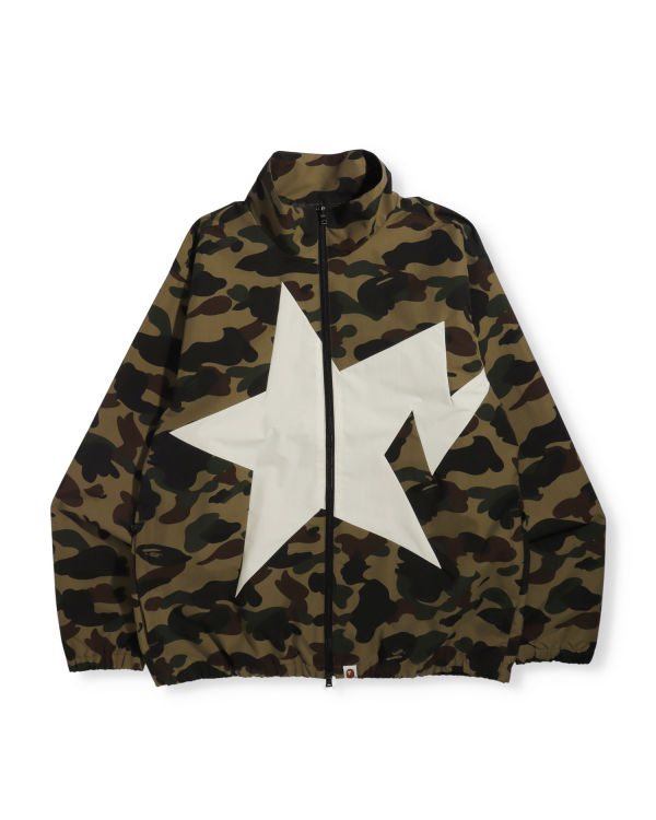 Chaquetas Bape 1st Camo Pista Hombre Verdes | 976120-BSK