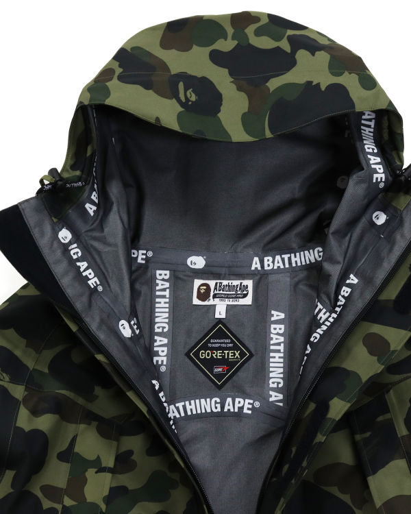 Chaquetas Bape Gore-Tex 1st Camo Snowboard Hombre Verdes | 537601-QBW