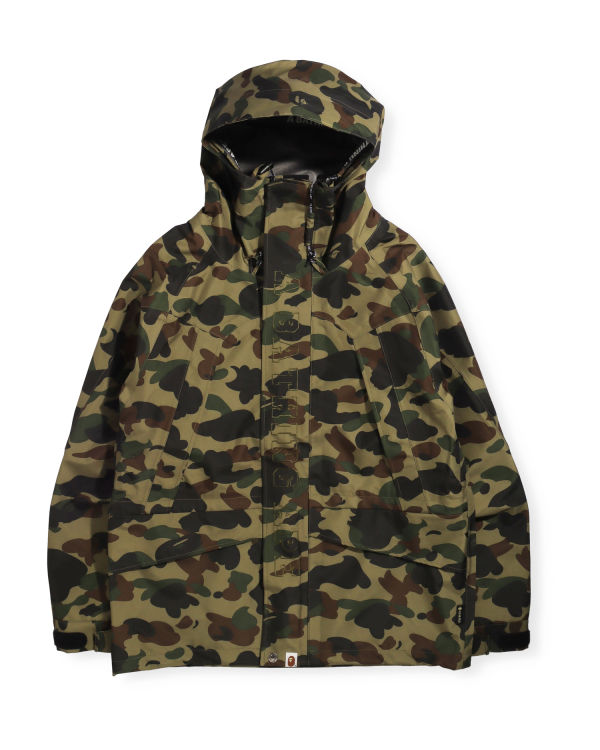 Chaquetas Bape Gore-Tex 1st Camo Snowboard Hombre Verdes | 537601-QBW