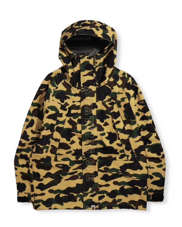 Chaquetas Bape Gore-Tex 1st Camo Snowboard Hombre Amarillos | 963071-VIZ